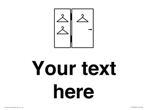 Custom information:  Large Changing room